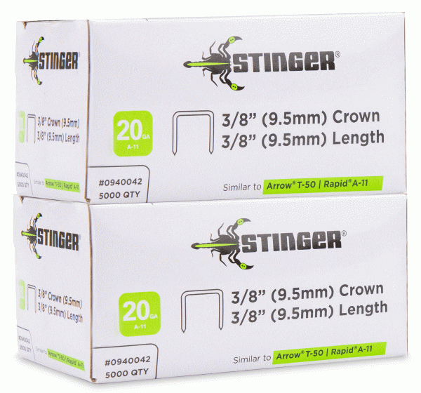 STINGER® Crown Staples 16mm (2000 ct)