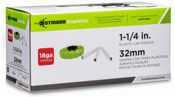 STINGER® Pneumatic StaplePac 32mm