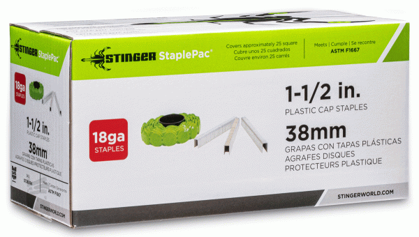 STINGER® Pneumatic StaplePac 38mm